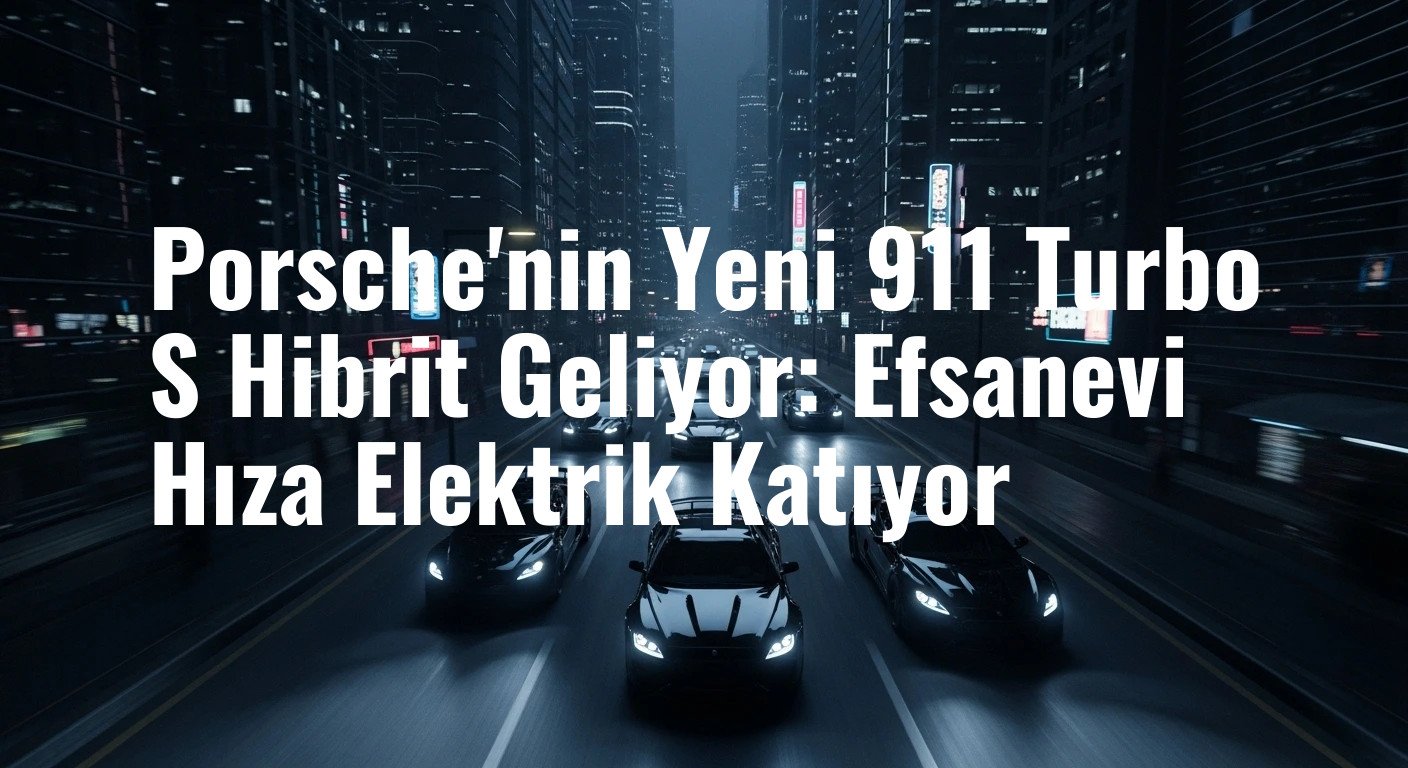 Porsche'nin Yeni 911 Turbo S Hibrit Geliyor: Efsanevi Hıza Elektrik Katıyor