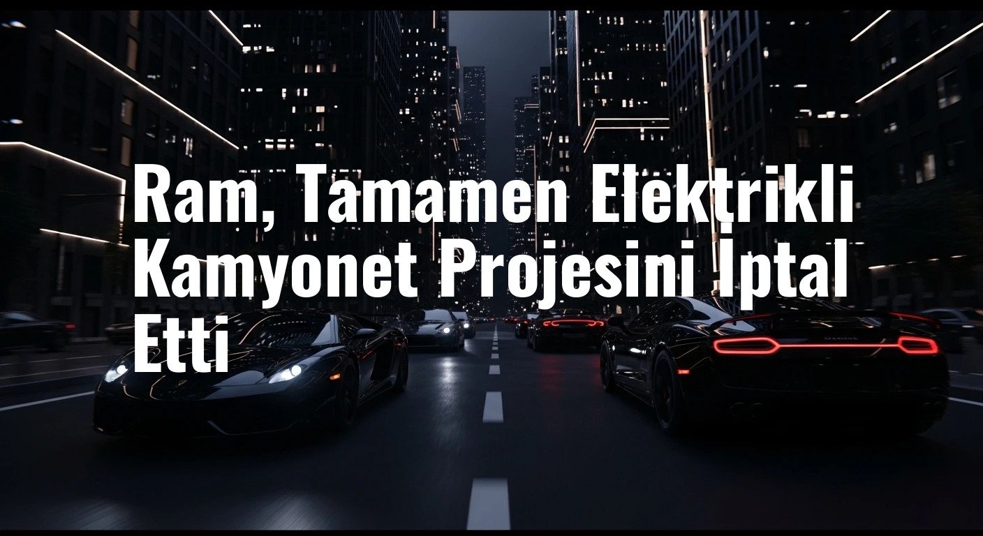 Ram, Tamamen Elektrikli Kamyonet Projesini İptal Etti