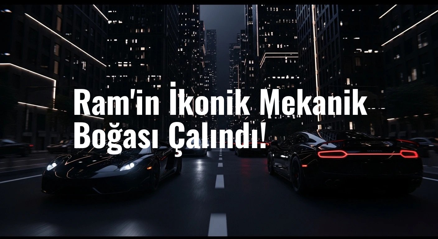 Ram'in İkonik Mekanik Boğası Çalındı!