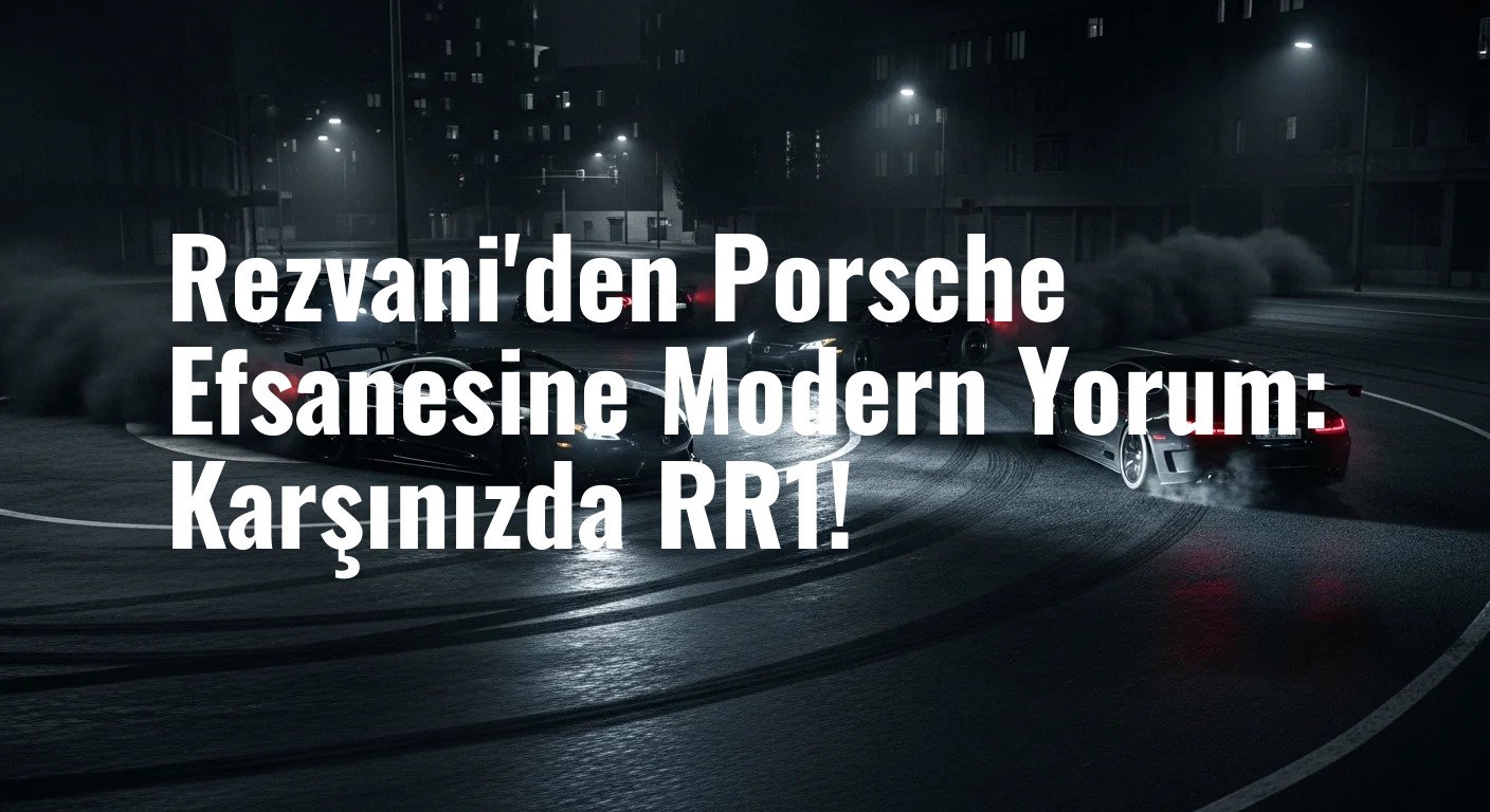 Rezvani'den Porsche Efsanesine Modern Yorum: Karşınızda RR1!