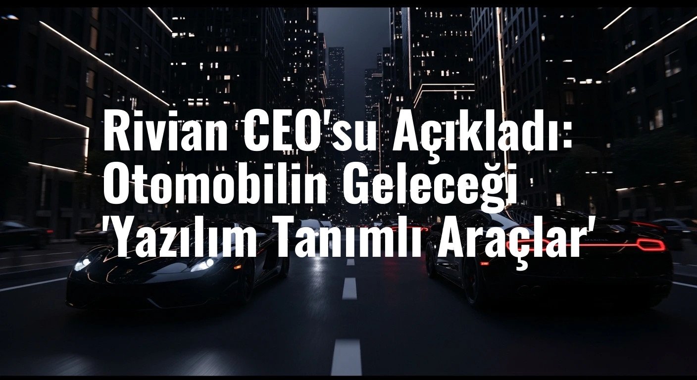 Rivian CEO'su Açıkladı: Otomobilin Geleceği 'Yazılım Tanımlı Araçlar'