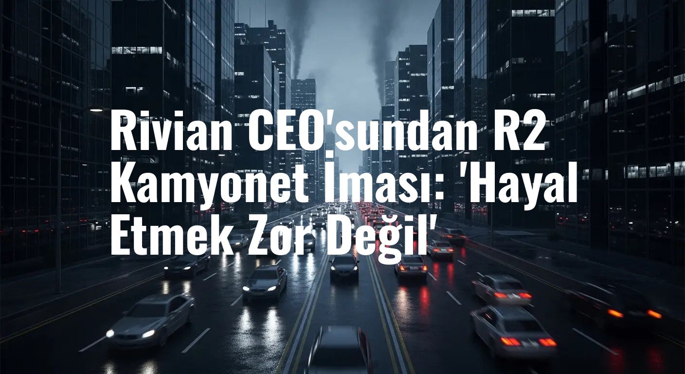 Rivian CEO'sundan R2 Kamyonet İması: 'Hayal Etmek Zor Değil'