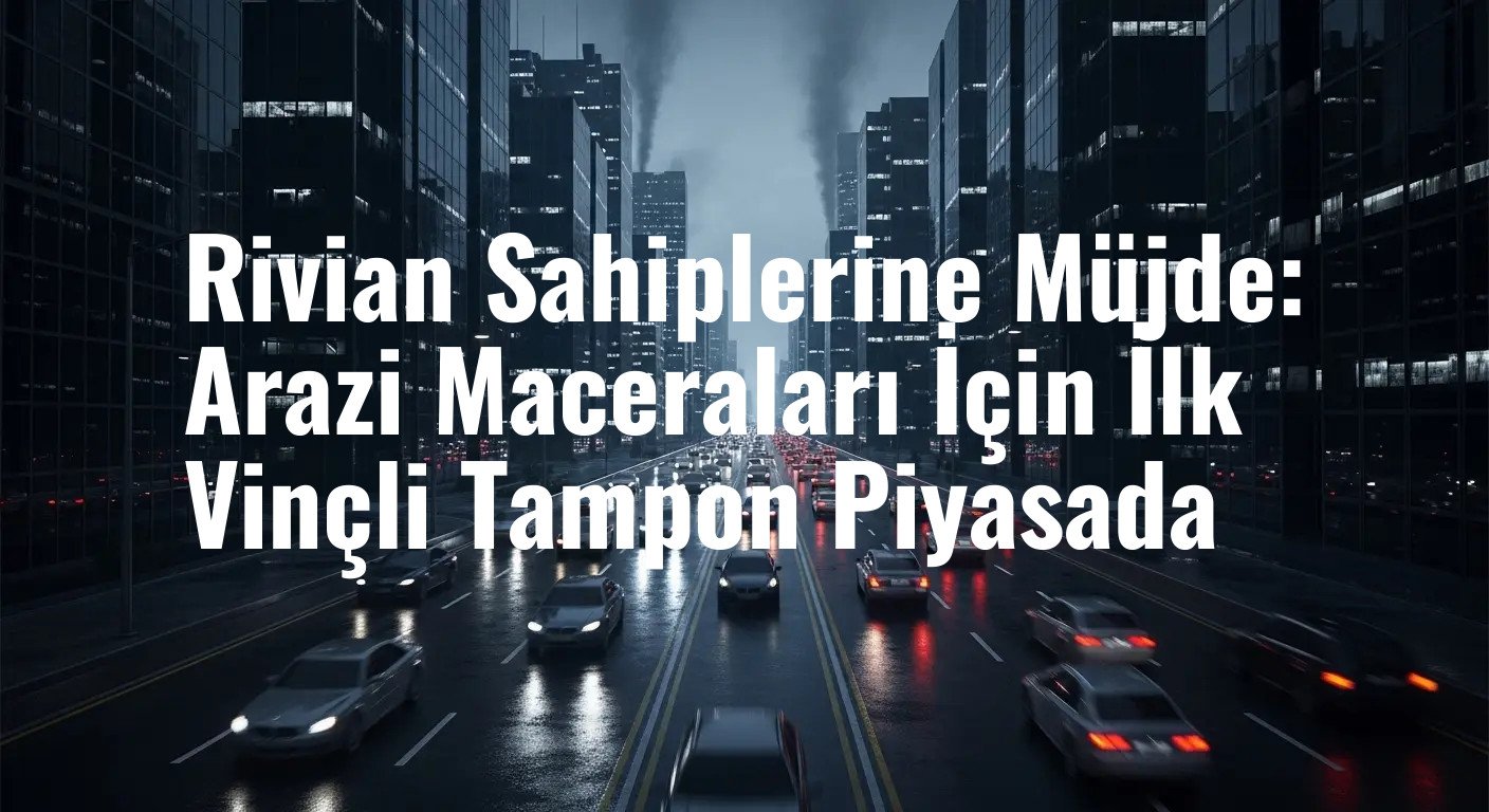 Rivian R1S ve R1T İçin Beklenen An Geldi: İşte İlk Cıvatalı Vinçli Tampon!