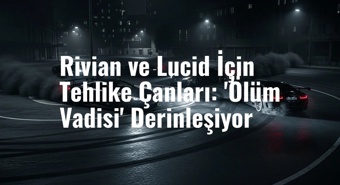 Rivian ve Lucid İçin Tehlike Çanları: 'Ölüm Vadisi' Derinleşiyor