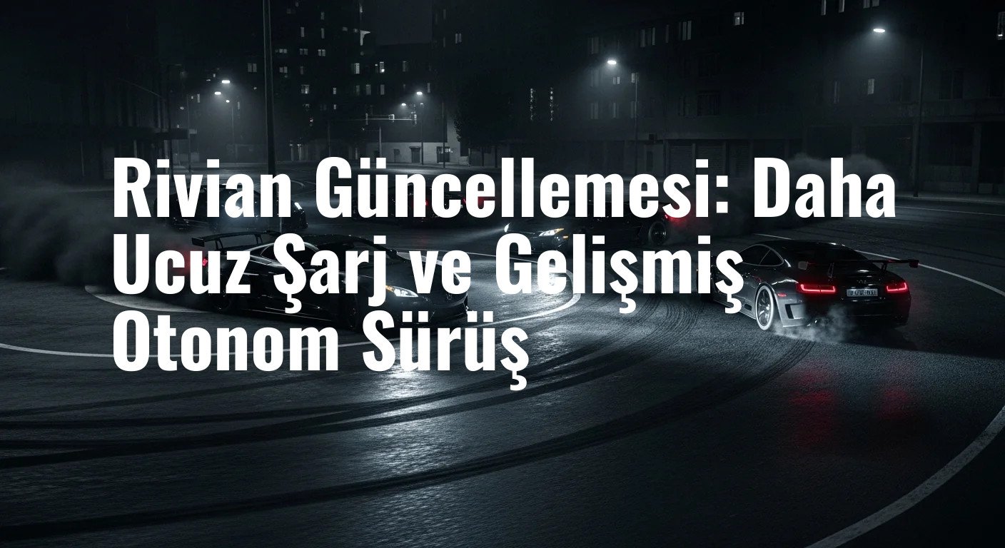 Rivian Güncellemesi: Daha Ucuz Şarj ve Gelişmiş Otonom Sürüş