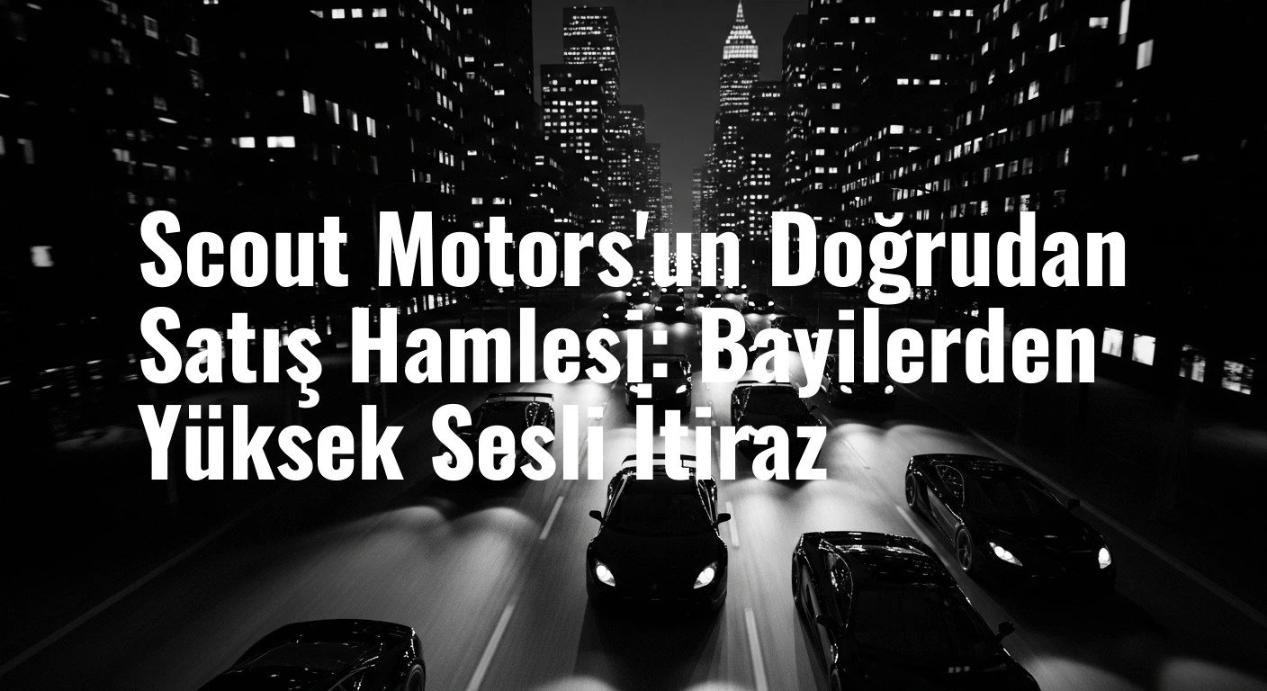 Scout Motors'un Doğrudan Satış Hamlesi: Bayilerden Yüksek Sesli İtiraz