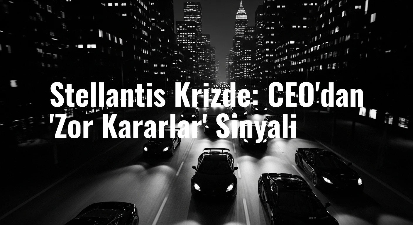 Otomotiv Devi Stellantis Kırmızı Alarmda: CEO 'Yanlış Gidenleri Düzelteceğiz' Dedi
