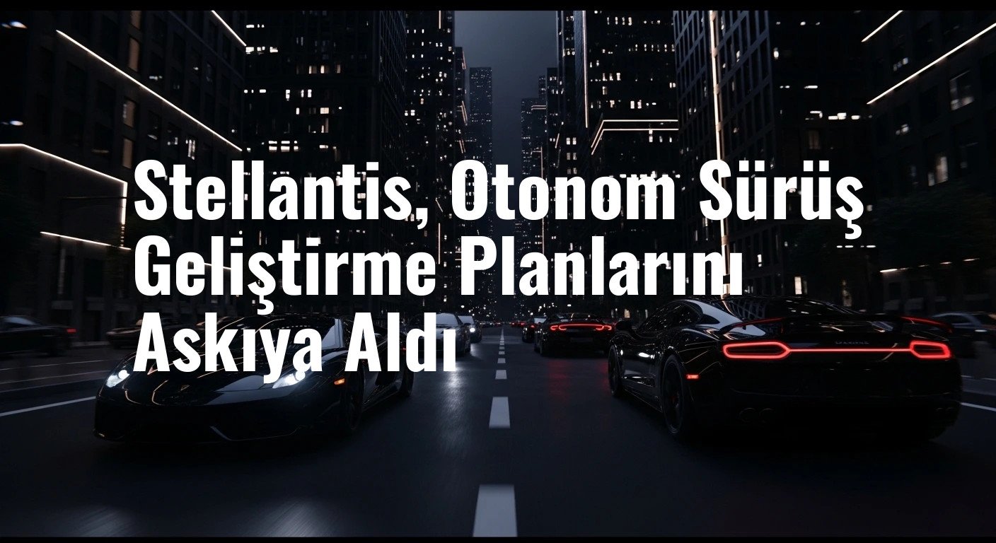 Stellantis, Otonom Sürüş Geliştirme Planlarını Askıya Aldı