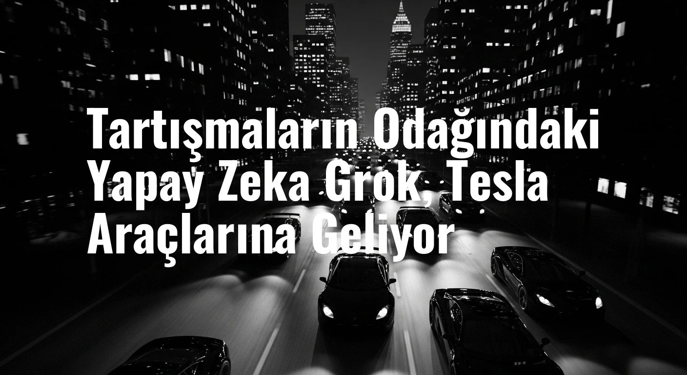 Tartışmaların Odağındaki Yapay Zeka Grok, Tesla Araçlarına Geliyor