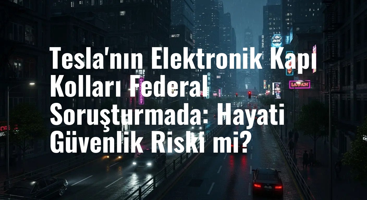Tesla'nın Elektronik Kapı Kolları Federal Soruşturmada: Hayati Güvenlik Riski mi?