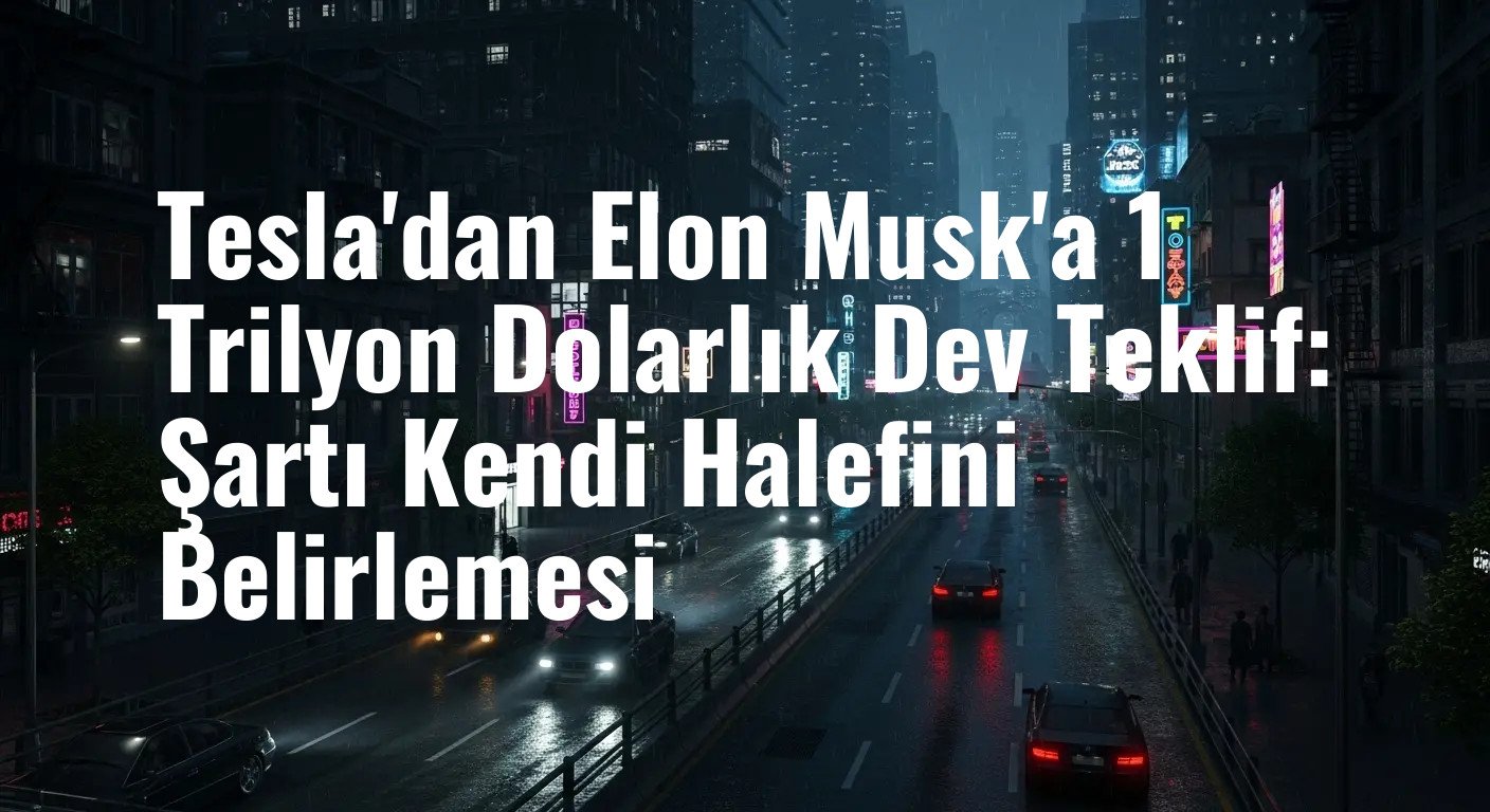 Elon Musk İçin 1 Trilyon Dolarlık Fırsat ve Tesla'nın Stratejik CEO Halefiyet Planı