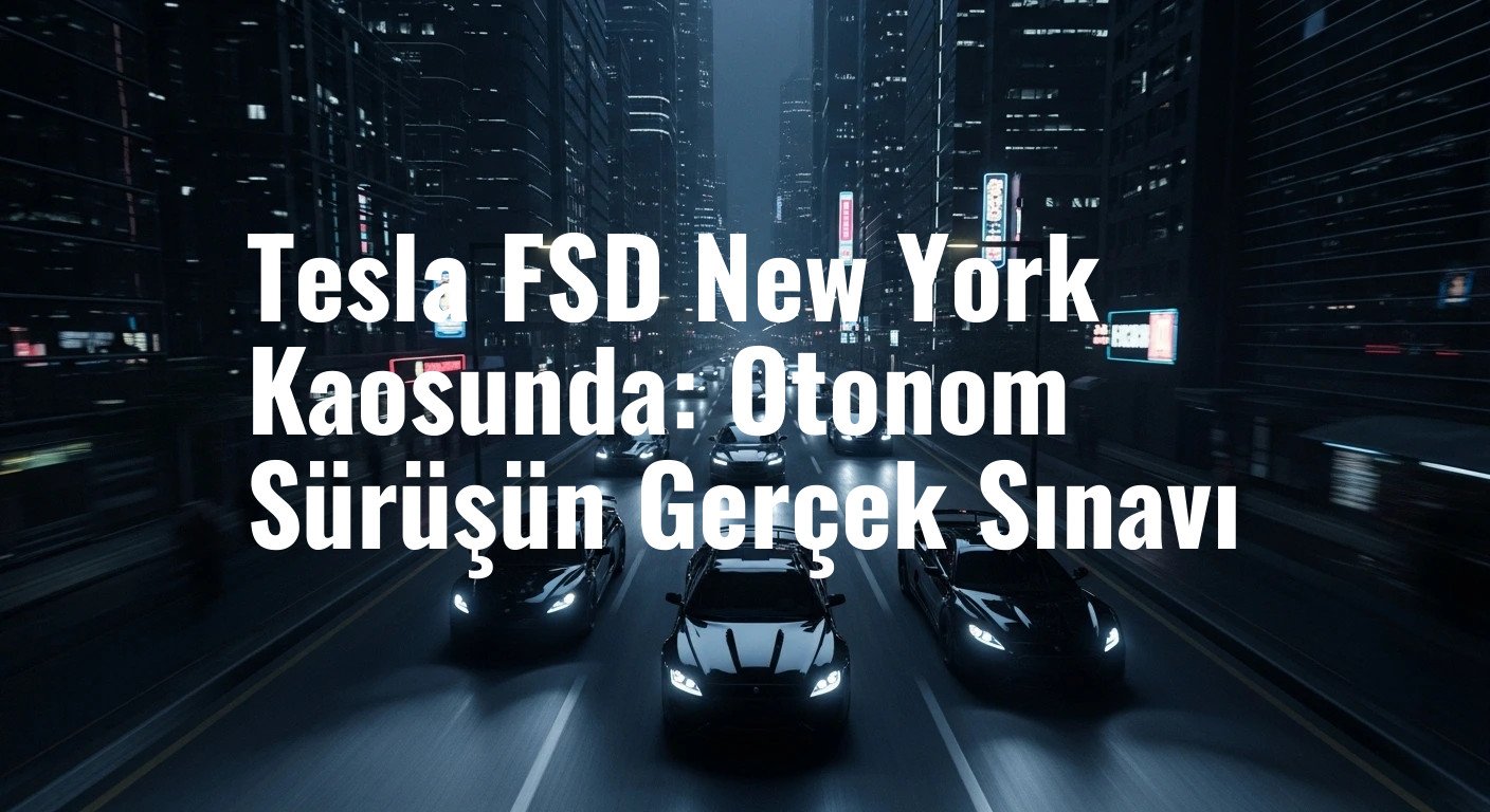 Tesla FSD New York Kaosunda: Otonom Sürüşün Gerçek Sınavı