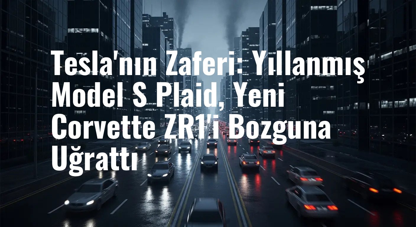 Yıllara Meydan Okuyan Teknoloji: Tesla Model S Plaid, Yeni Canavar Corvette ZR1'i Pistte Nasıl Geçti?