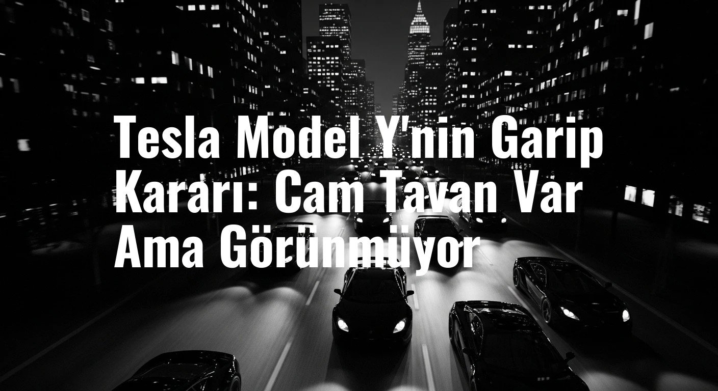 Tesla Model Y'nin Garip Kararı: Cam Tavan Var Ama Görünmüyor