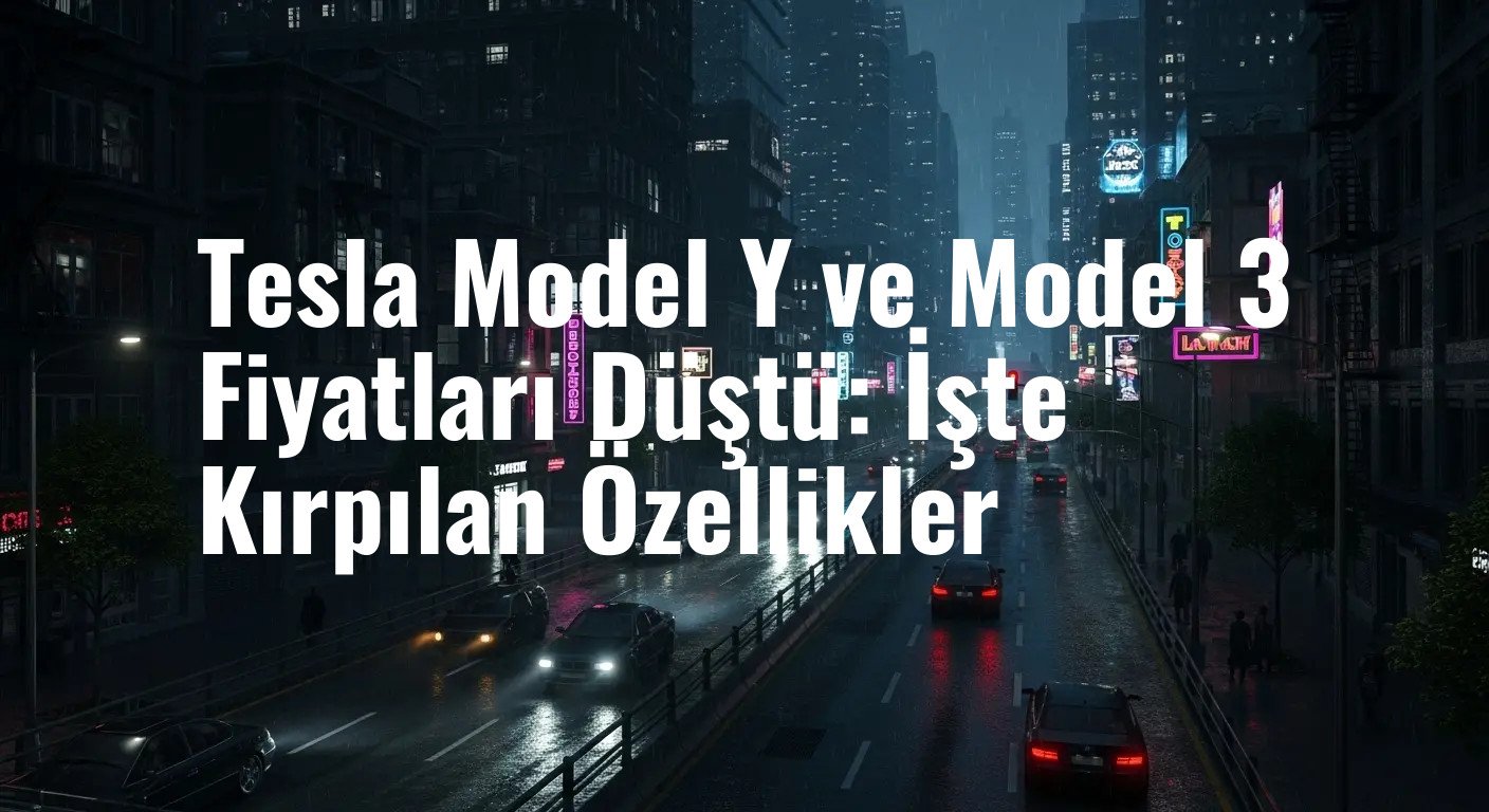 Tesla Model Y ve Model 3 Fiyatları Düştü: İşte Kırpılan Özellikler