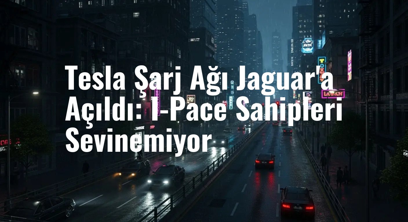 Tesla Şarj Ağı Jaguar'a Açıldı: I-Pace Sahipleri Sevinemiyor