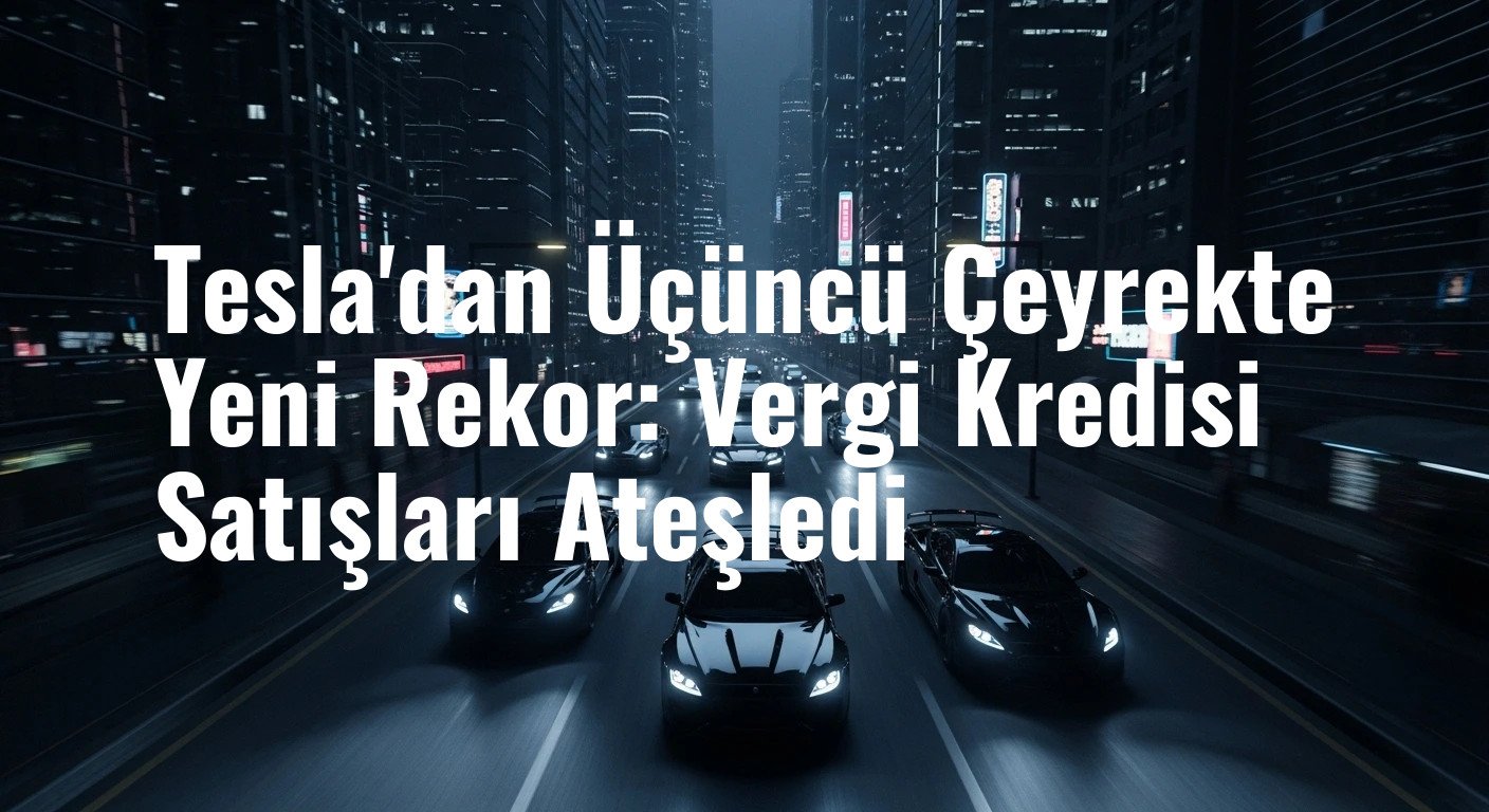 Tesla, Üçüncü Çeyrekte Yaklaşık 500 Bin Araçla Teslimat Rekorunu Tazeledi