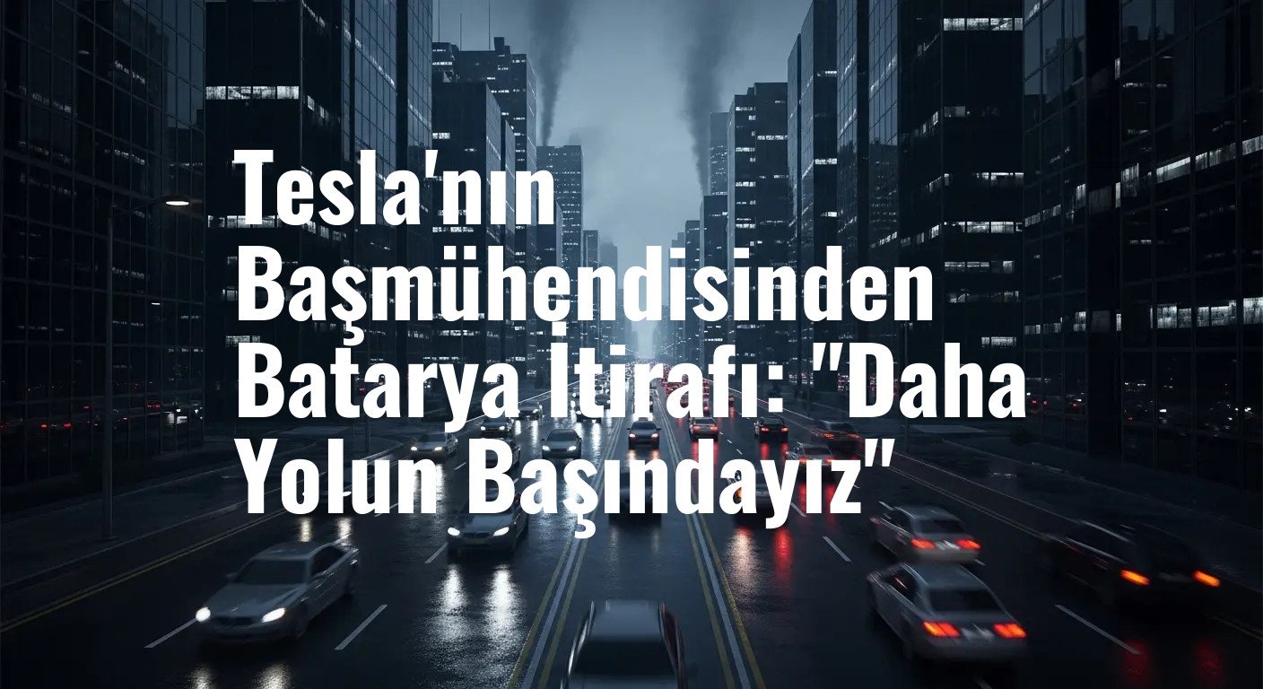 Tesla'nın Başmühendisinden Batarya İtirafı: "Daha Yolun Başındayız"