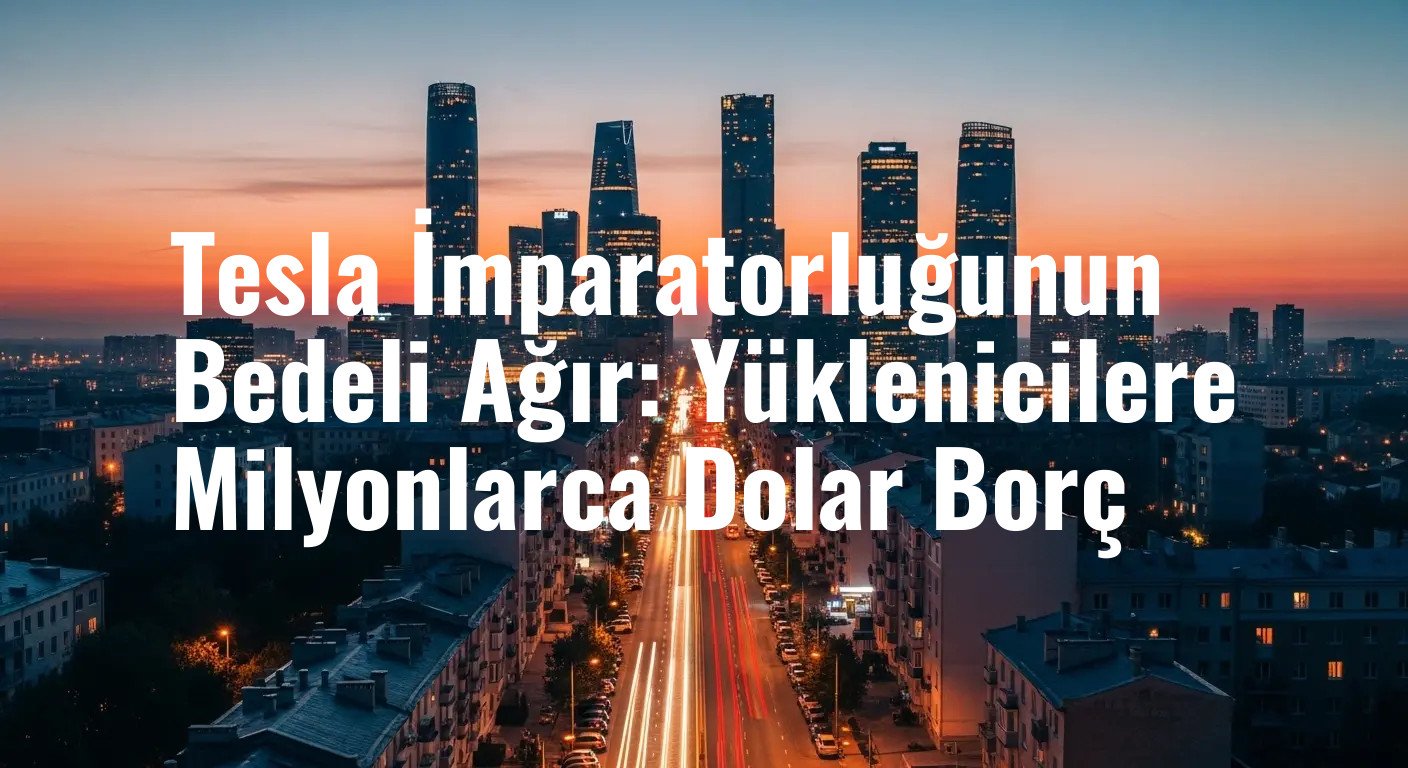 Tesla İmparatorluğunun Bedeli Ağır: Yüklenicilere Milyonlarca Dolar Borç