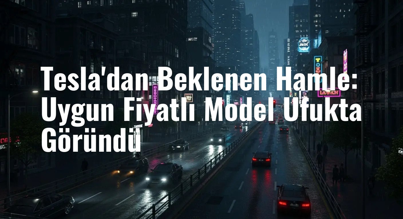 Tesla'dan Beklenen Hamle: Uygun Fiyatlı Model Ufukta Göründü