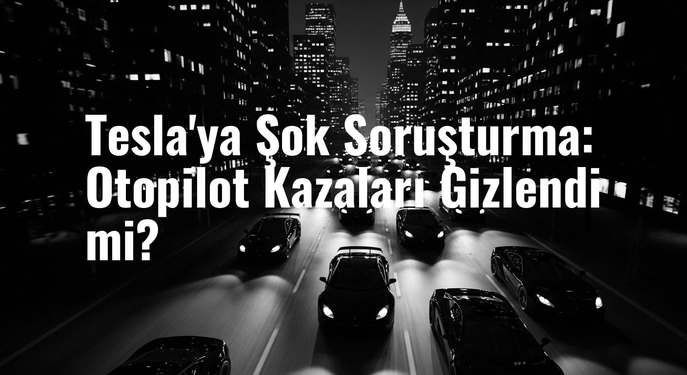 Tesla, Otopilot Kaza Verilerini Kasıtlı Olarak mı Geciktirdi? Federal Soruşturma Başlatıldı