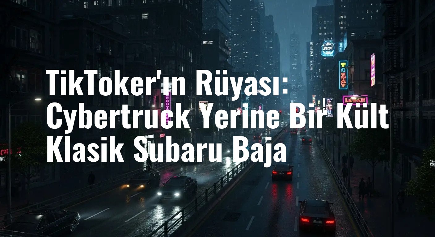 TikTok Fenomeni Hayallerindeki Kamyoneti Açıkladı: Cybertruck Hype'ına Karşı Subaru Baja Sevgisi