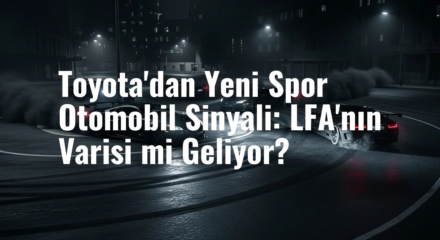 Toyota'dan Yeni Spor Otomobil Sinyali: LFA'nın Varisi mi Geliyor?