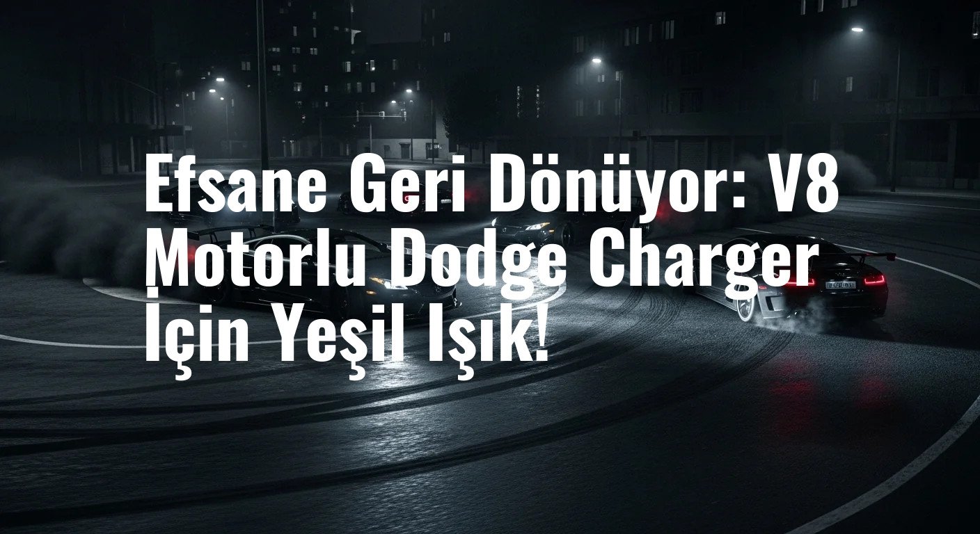 Dodge CEO'sundan V8 Charger İması: Efsanevi Hemi Motor Geri mi Dönüyor?
