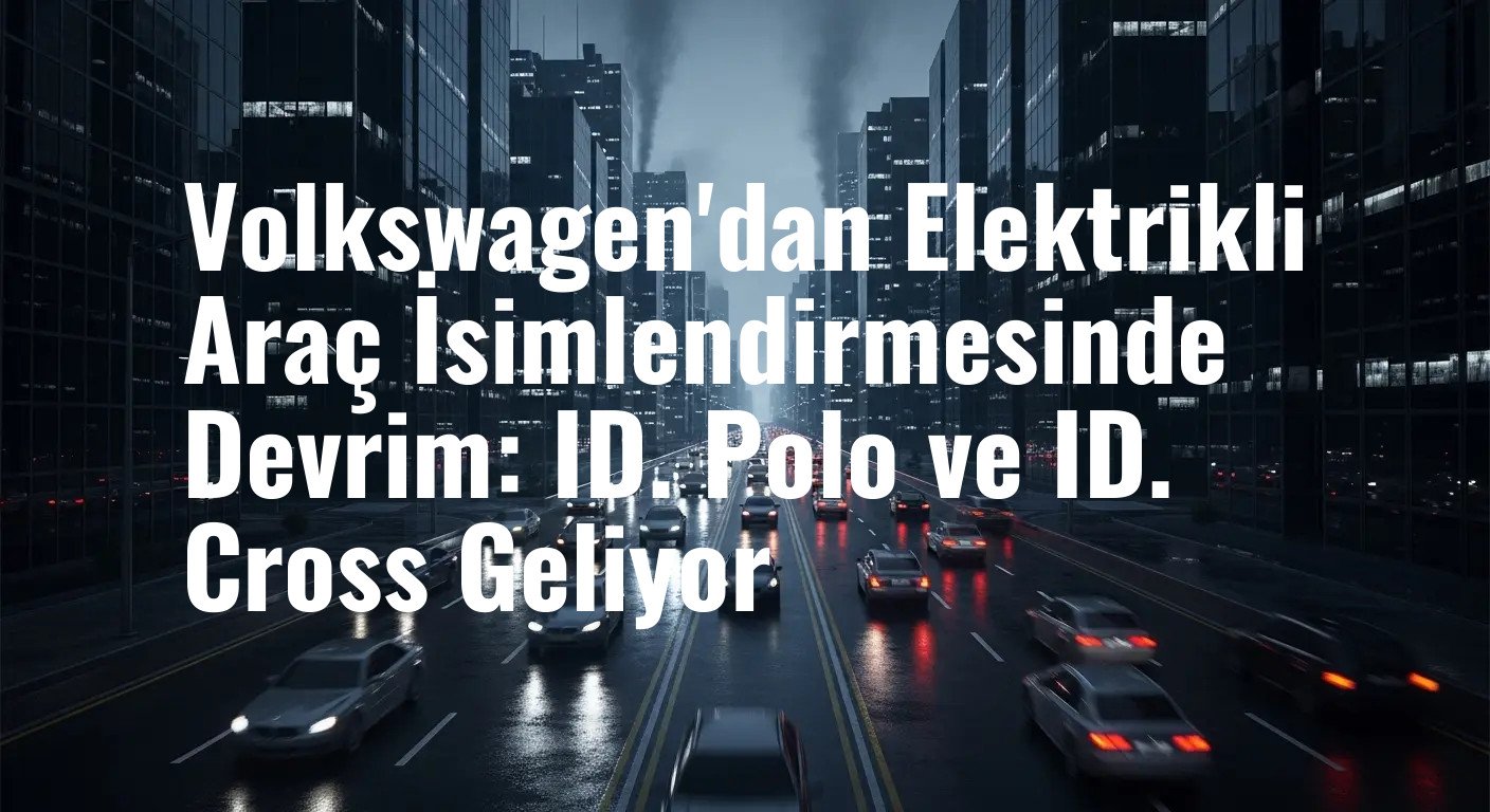 Volkswagen Elektrikli Araçlarında Tanıdık İsimlere Dönüyor: ID. Polo ve ID. Cross Yolda