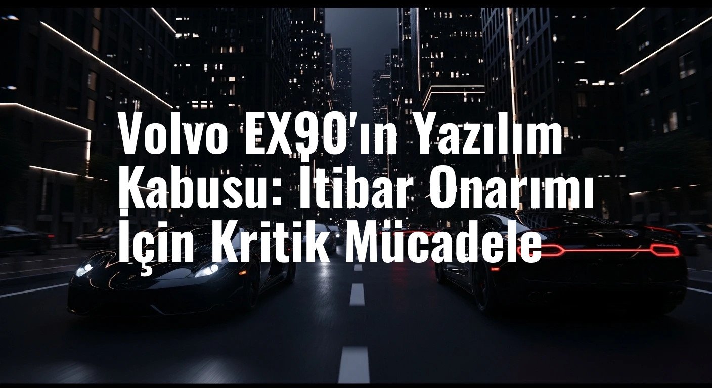 Volvo EX90'ın Yazılım Kabusu: İtibar Onarımı İçin Kritik Mücadele