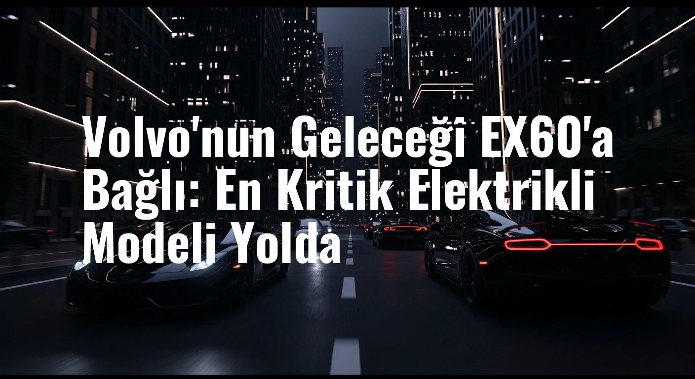 Volvo'nun En Önemli Elektrikli Hamlesi: EX60, Ocak 2026'da Tanıtılıyor