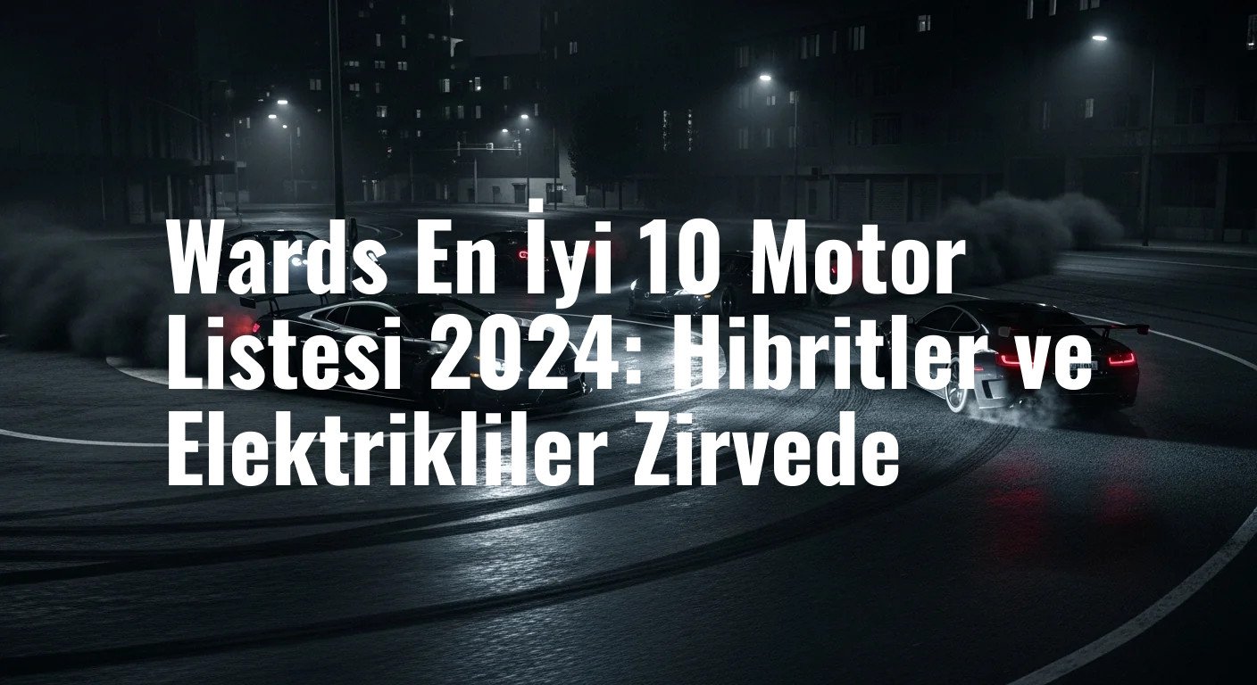 Wards En İyi 10 Motor Listesi 2024: Hibritler ve Elektrikliler Zirvede