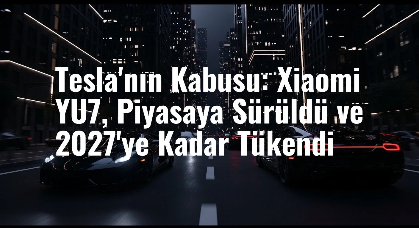 Tesla Tahtını Kaybediyor mu? Xiaomi'nin Yeni Kozu YU7 Piyasayı Sarsıyor