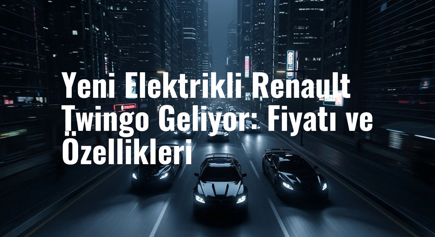 Yeni Elektrikli Renault Twingo Geliyor: Fiyatı ve Özellikleri
