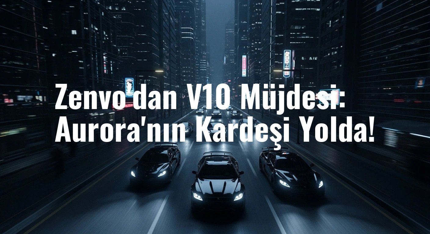Zenvo'dan V10 Müjdesi: Aurora'nın Kardeşi Yolda!