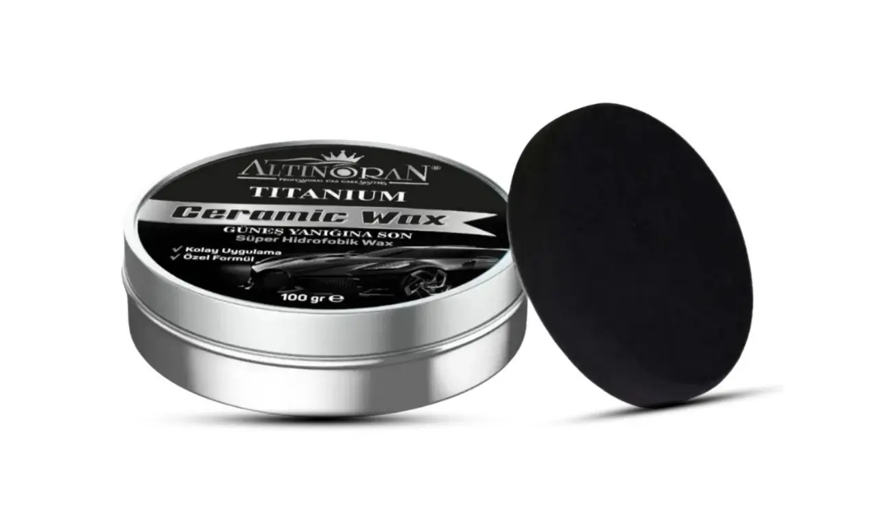 Altınoran Titanium Seramik Wax Krem Cila