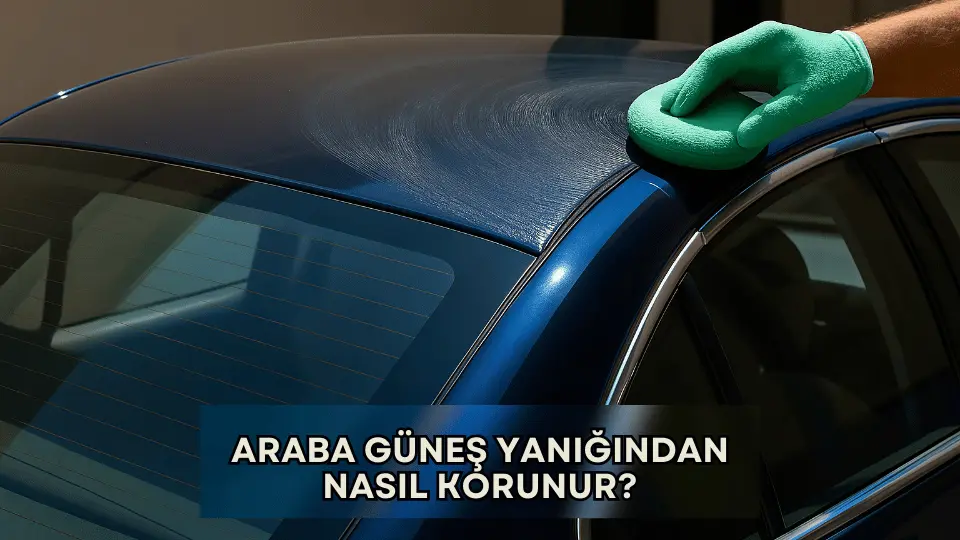 Araba güneş yanığından nasıl korunur, araç bakım ve koruma yöntemleri