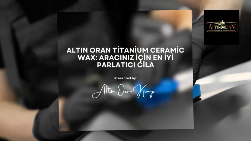 Altınoran Titanium Seramik Wax 100 Gr, uygulama pedi ve mikrofiber bez