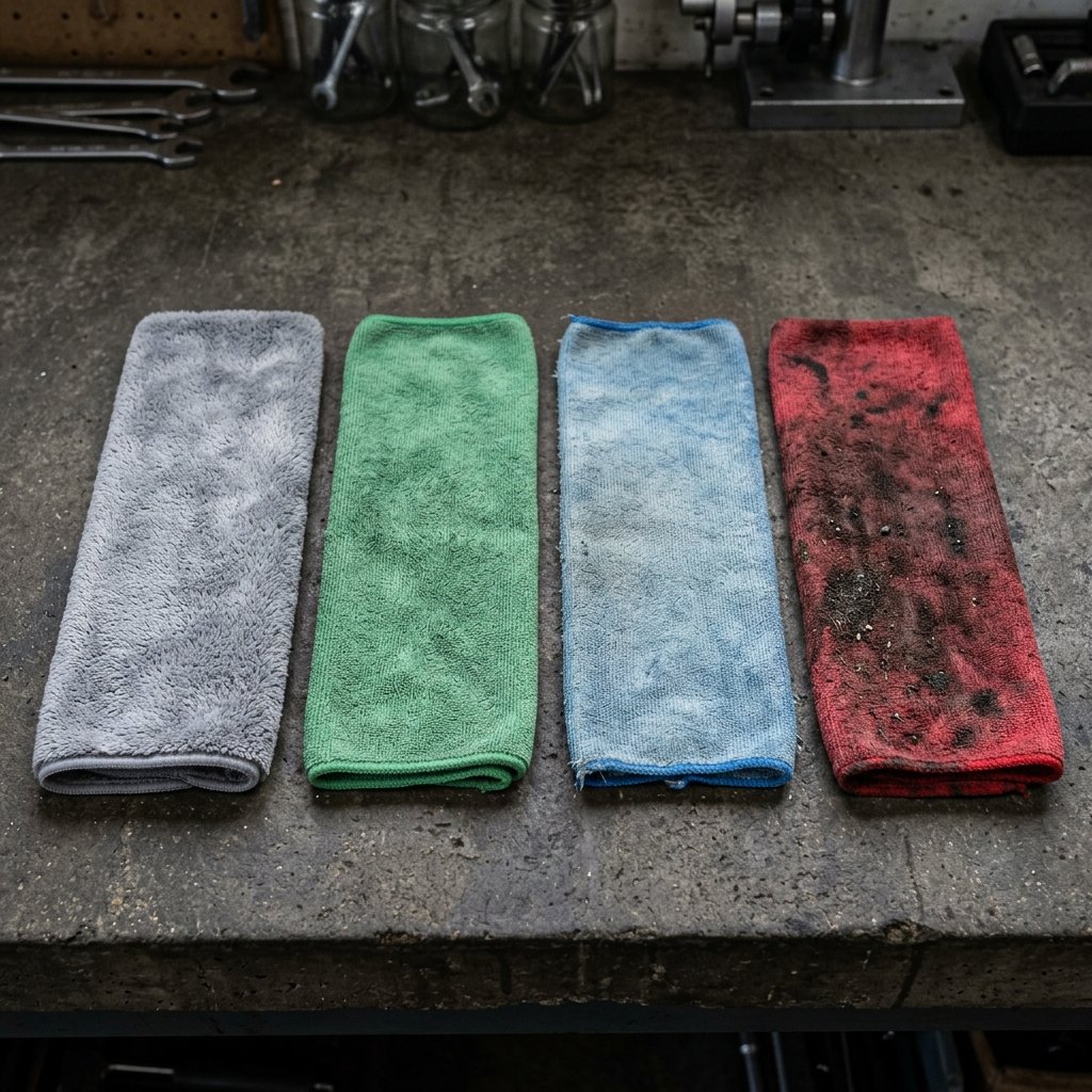 Mikrofiber A-B-C-D Eskitme Döngüsü