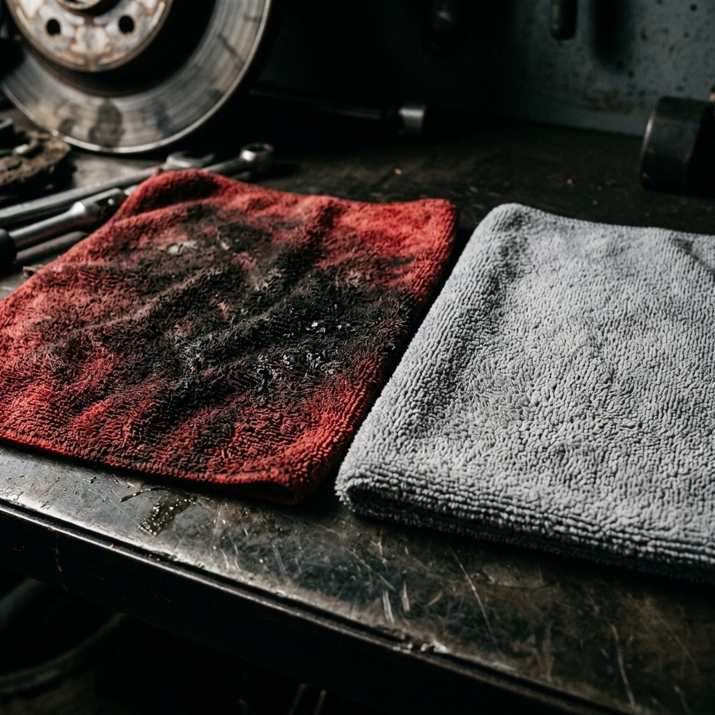 Jant Temizliğinde Özel Mikrofiber Bez