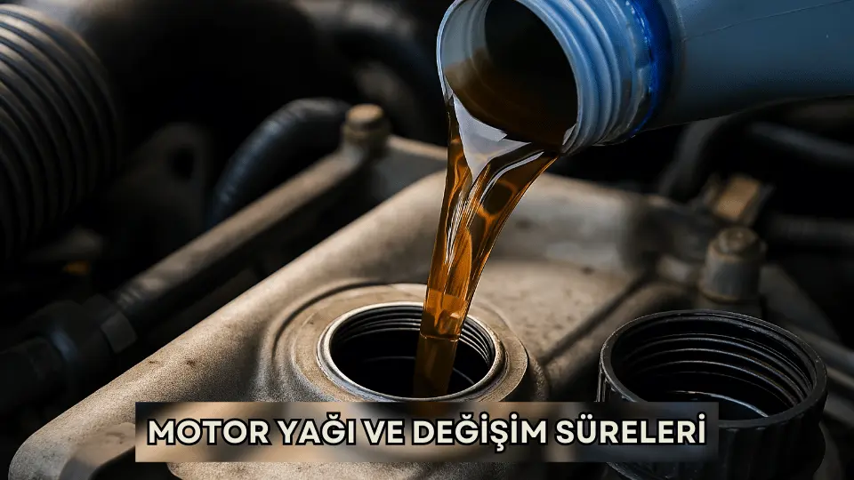 Motor yağı değişimi ve yağın motor üzerindeki görevleri.