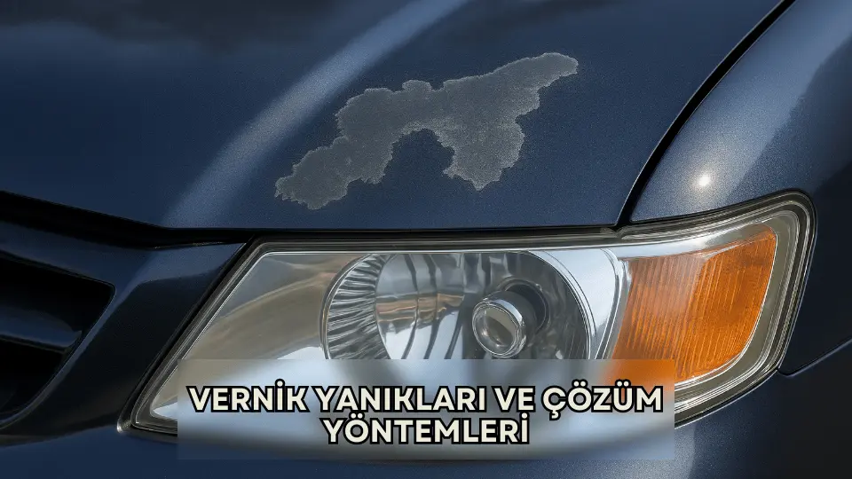 Araç bakımında vernik yanıkları ve çözüm yöntemleri - araç yüzeyinde vernik yanığı uygulaması