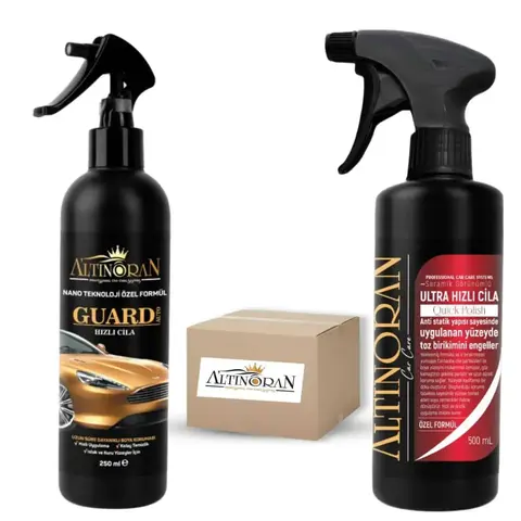 15 Adet Guard Auto Hızlı Cila 250 ml 10 Adet Ultra Hızlı Cila 500 ml