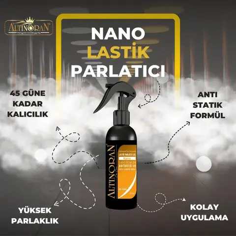 Nano lastik parlatıcı