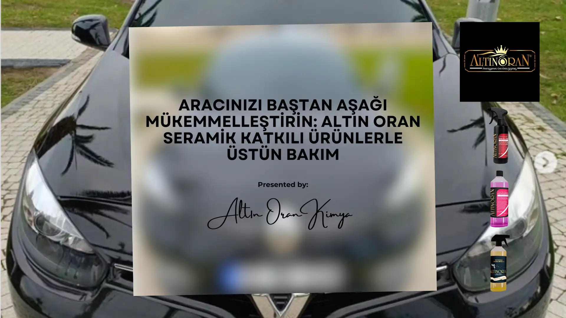 Aracınızı Baştan Aşağı Mükemmelleştirin: Altın Oran Seramik Katkılı Ürünlerle Üstün Bakım