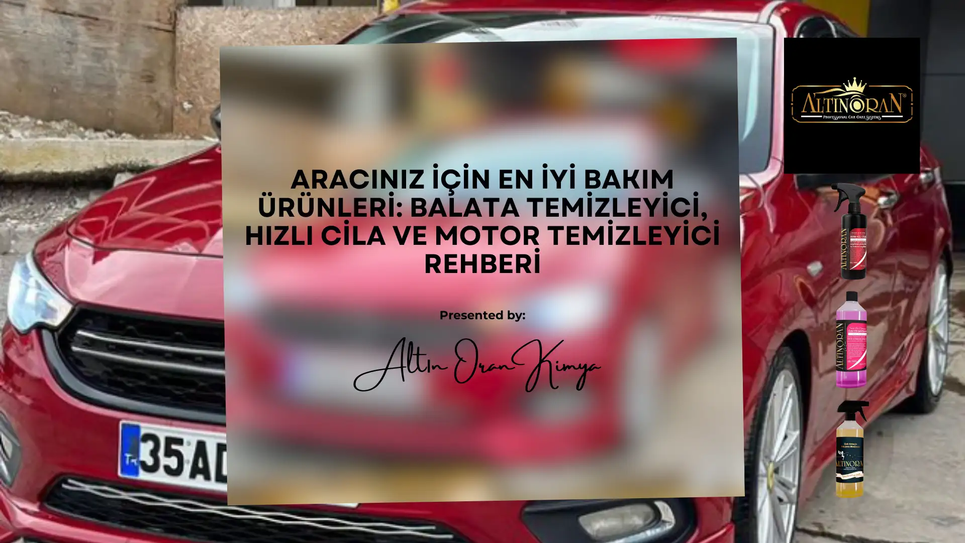Aracınız İçin En İyi Bakım Ürünleri: Balata Temizleyici, Hızlı Cila ve Motor Temizleyici Rehberi