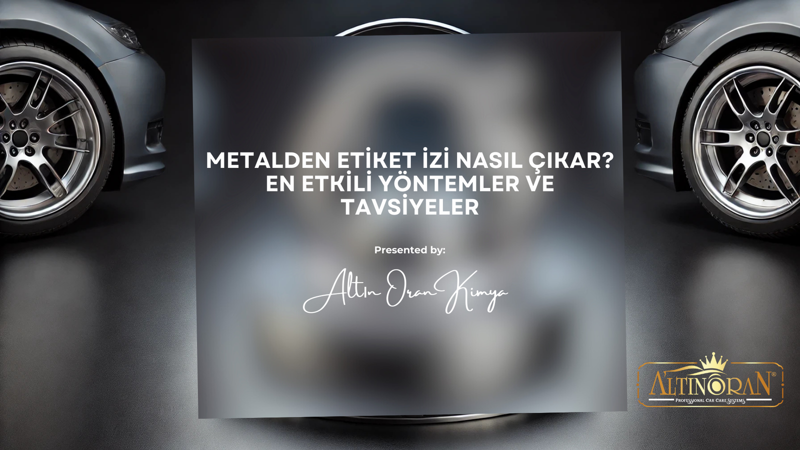 Metalden Etiket İzi Nasıl Çıkar?
