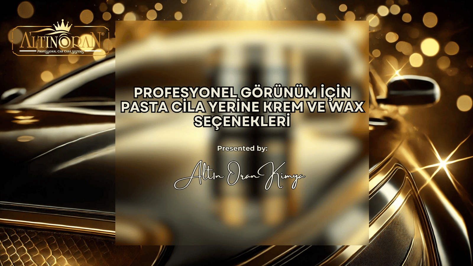 Profesyonel Görünüm İçin Pasta Cila Yerine Krem ve Wax Seçenekleri