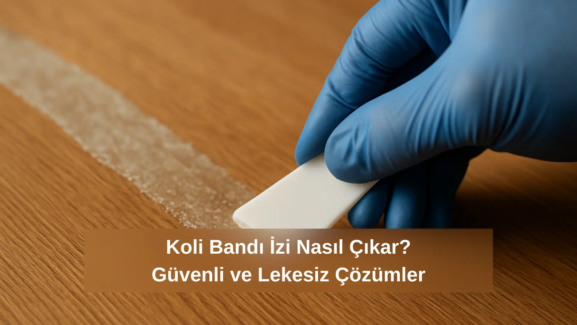 Koli Bandı İzi Nasıl Çıkar? Güvenli ve Lekesiz Çözümler