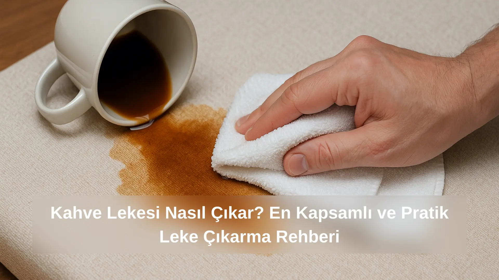 Kahve Lekesi Nasıl Çıkar? Kapsamlı Leke Çıkarma Rehberi